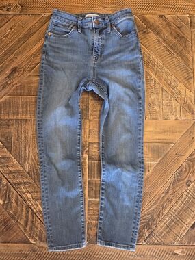 Madewell Curvy High-Rise Skinny Crop Jeans Size 26